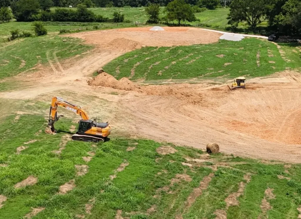 Commercial excavation contractors Cross Plains TN
