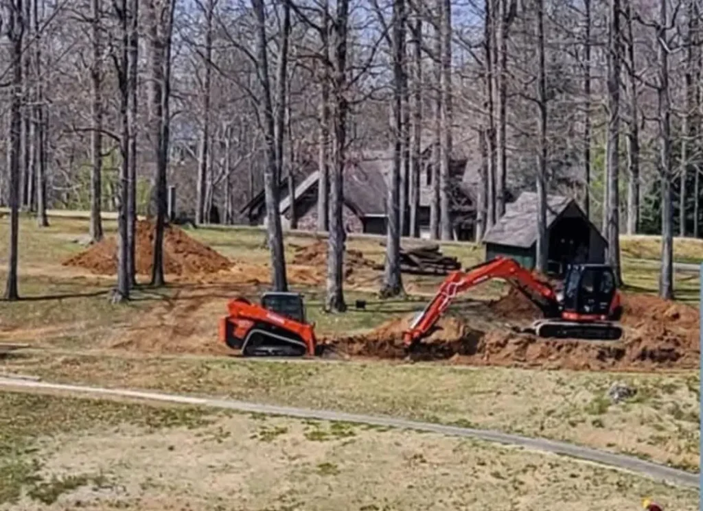 Residential excavation services Cross Plains TN